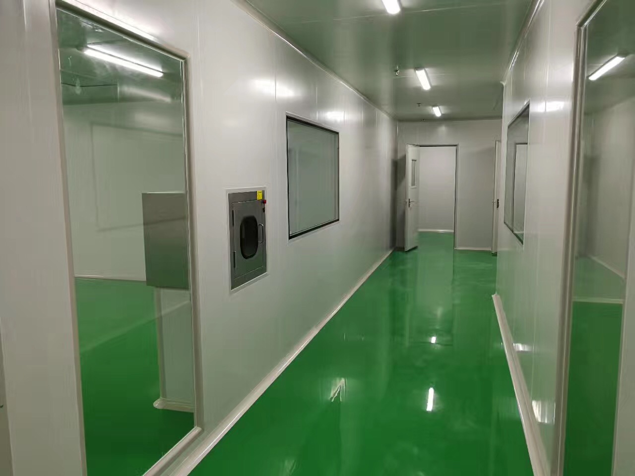 電子廠潔凈車(chē)間裝修效果圖